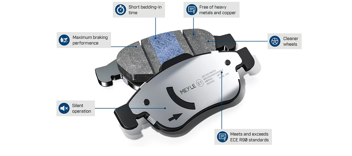 brake pads (4)